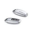 Originele Audi sleutelhoes - floretzilver