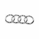 Origineel Audi logo - chroom