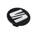 Originele SEAT naafkap - grijs/zilver