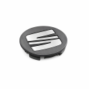 Originele SEAT naafkap - grijs/zilver
