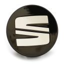 Originele SEAT naafkap - zilver glossy/zwart