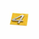 SEAT Ateca (KH7), Leon 4 (KL), Tarraco (KN2) logo - achterzijde - aluminium