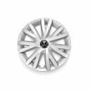 Volkswagen Golf 8 (5H) wieldop - chroomglans/zwart/fijnzilver