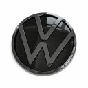Volkswagen embleem 'r black edition' achterzijde