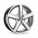 Originele Volkswagen lichtmetalen velg - zilver (16 inch)