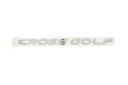 Volkswagen Golf 5 (1K) folieopschrift CROSSGOLF - zilver