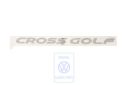 Volkswagen Golf 5 (1K) folieopschrift CROSSGOLF - rechts, antraciet metallic