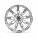 Volkswagen Tiguan 2 (AD1) wieldop - chroomglans/zwart/fijnzilver