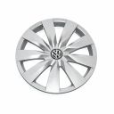 Volkswagen Touran 2 (5T) wieldop - zilver/chroom/zwart