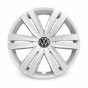 Volkswagen Touran 2 (5T), Volkswagen Caddy 5 (SB) wieldop - chroomglans/zwart/fijnzilver