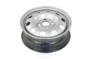Volkswagen Lupo stalen wintervelg Jx14 H2 ET40 4x100 - chroommetallic (TDI)