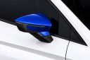 SEAT Ibiza 5 (6F), Leon 3 (5F) set spiegelkappen - blauw