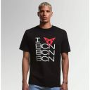 CUPRA T-shirt (unisex, zwart, I Love BCN)