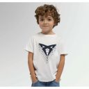 CUPRA T-shirt (kinderen, wit, groot logo)