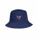 Origineel CUPRA embleem - vissershoedje met cupra-logo, blauw, maat m-l