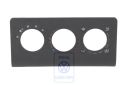 Volkswagen Polo 3 (6N) afdekplaat ventilatiebediening - zwart-oranje