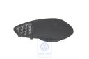 Volkswagen Polo 3 (6N) luidsprekerrooster dashboard links - satijnzwart