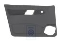 Volkswagen Polo 3 (6N) deurpaneel - linksvoor, gebroken zwart, stof