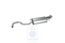 Volkswagen Polo 3 (6N) einddemper (AEY, AHU, AKW)