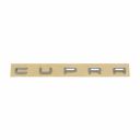 SEAT Ibiza 3, Leon 2 embleem - chroom