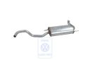 Volkswagen Polo 3 (6N) einddemper (AHW, AUA, APE)