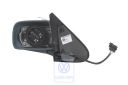 Volkswagen Polo 3 (6N) buitenspiegelbehuizing - links, gegrond, rechtsgestuurd