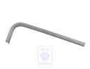 Volkswagen Polo 3 (6N) instaplijst - links, bijna zwart, 4-deurs