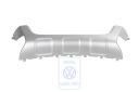 Volkswagen afdekking bumper middenonder - matzilver metallic