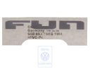 Volkswagen Polo 4 (9N) FUN-foliestickers zijkant - zilver