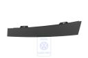 Volkswagen Polo 4 (9N) afdekking deurraamframe - rechts, hoogglans zwart
