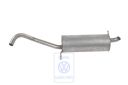 Volkswagen Polo 4 (9N) einddemper (AUA, BBY, BKY)