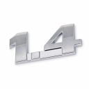Volkswagen Polo 5 (6R/2G) embleem - chroom