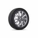 Škoda Fabia 3, Rapid (NH) lichtmetalen velg - zilver (16 inch)