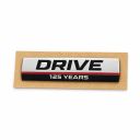 Originele Škoda drive 125 years embleem spatbord