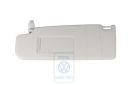 Volkswagen New Beetle (9C) zonneklep met spiegel en afdekklep - links, parelgrijs