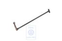 Volkswagen Transporter T4 torsiestang - voor links, wit, wielbasis 2920 mm