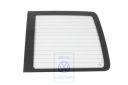 Volkswagen Transporter T4 zijruit cabinedeur - groen, dubbele cabine