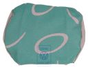 Volkswagen Transporter T4 hoofdsteunbekleding - flanelgrijs/groen stof