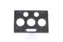 Volkswagen Transporter T4 afdekking ventilatieregeling - satijnzwart