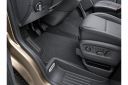 VW bedrijfswagens Transporter (T5/T6) velours mattenset - voorzijde - satijnzwart