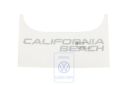 Volkswagen opschrift CALIFORNIA BEACH - donker diamantzilver