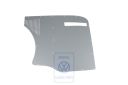 Volkswagen Transporter T5 zijwandbekleding achter links - kunstgrijs, met ventilatie