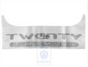 Volkswagen Transporter T5 folieopschrift TWENTY - beide zijden, diamantzilver