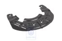 Volkswagen Touareg 1 (7L) remstofschild - voor