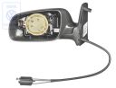 Volkswagen Sharan 1 (7M) buitenspiegelbehuizing - links, satijnzwart, linksgestuurd