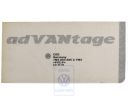 Volkswagen folieopschrift ADVANTAGE - zilver
