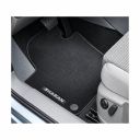 Volkswagen Sharan 2 (7N) velours mattenset - zwart