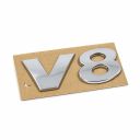 Volkswagen Touareg 2 (7P) embleem - chroom
