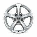 Audi Q2 (GA) lichtmetalen velg - zilver (16 inch)