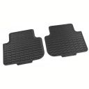 Audi Q3 (F3) all-weather mattenset - achterzijde - zwart